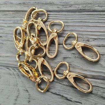 Карабін для сумки скорпіон 15 мм (Золото) (10 шт) K15mGoldSkorpion фото
