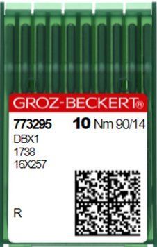 Иглы GROZ-BECKERT DB*1 № 90 FFG (уп.10шт.) 1609 фото