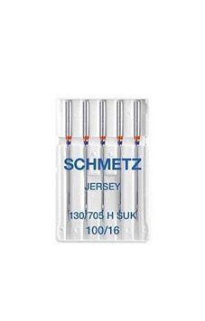 Иглы Schmetz Jersey 130/705 H SUK №100 (уп.5 шт.) 1517 фото