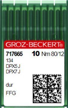 Иглы GROZ-BECKERT DP*5 № 80 FFG (уп.10шт.) 1578 фото