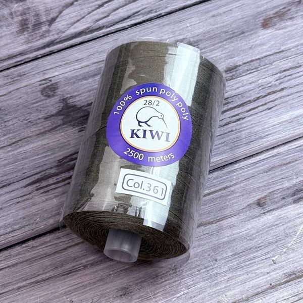 Швейная нитка армированная Kiwi 28/2 №361 (2500 м) Kiwi 28/2 №361 фото